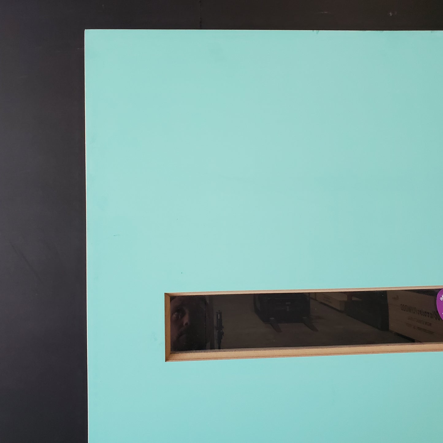 External Timber Door - 2340h x 820w Solid Core w/ 4 X Clear Glass  (PMAD104) *Factory Second* 30483