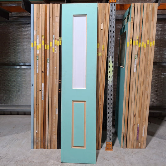 Sidelite - 2340h x 520w Solid Core External Sidelite w/ 1 x Mirror Glass *Factory 2nd* SKU: 20255