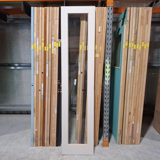 Sidelite - 2340h x 520w Solid Core Internal Sidelite w/ 1 x Clear Glass *Factory 2nd* SKU: 20258