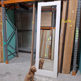 Timber Door - 2340h x 720w Internal Solid Core w/ 1 x Mirror (HAM1) *Factory 2nd* SKU: 20262