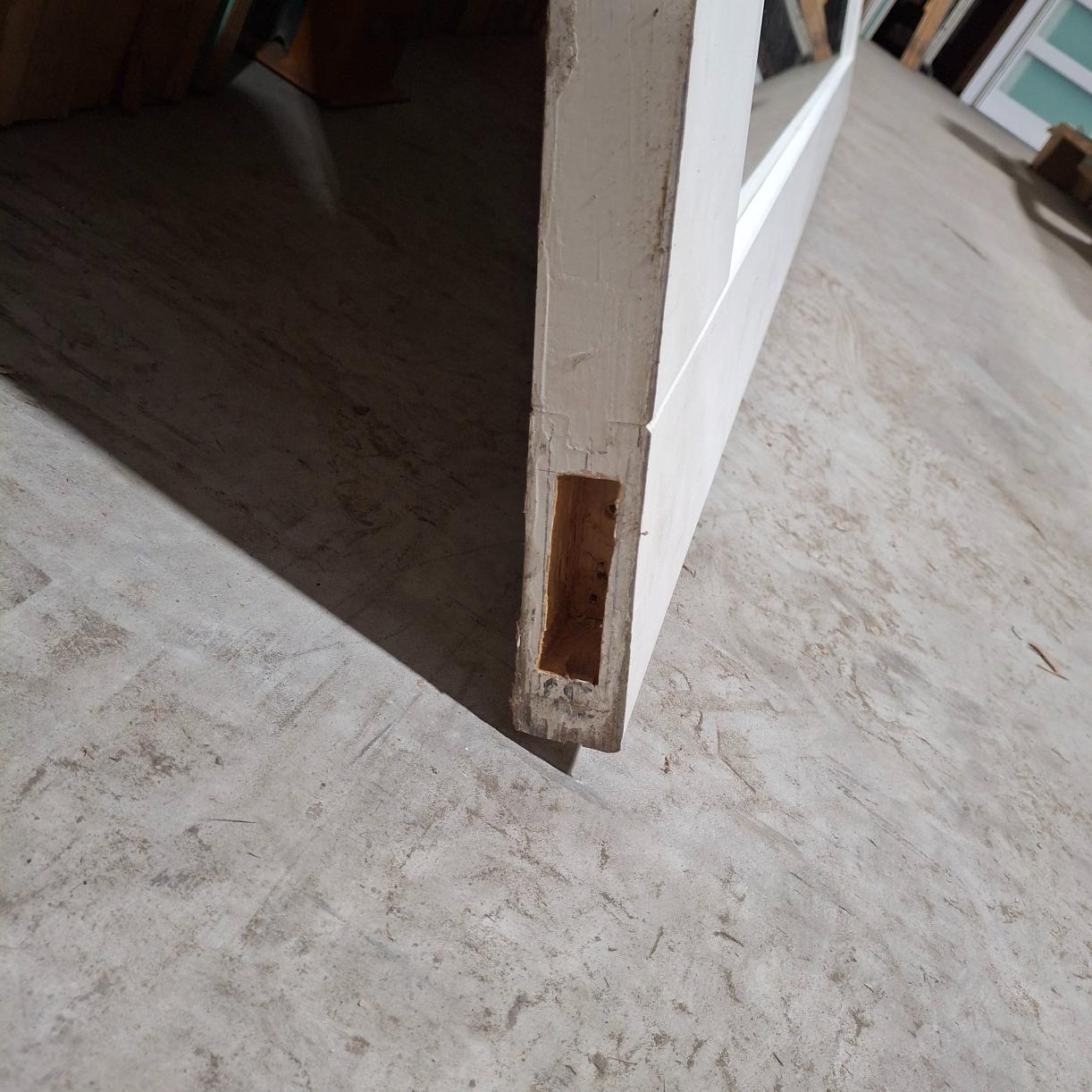 Timber Door - 2340h x 720w Internal Solid Core w/ 1 x Mirror (HAM1) *Factory 2nd* SKU: 20262