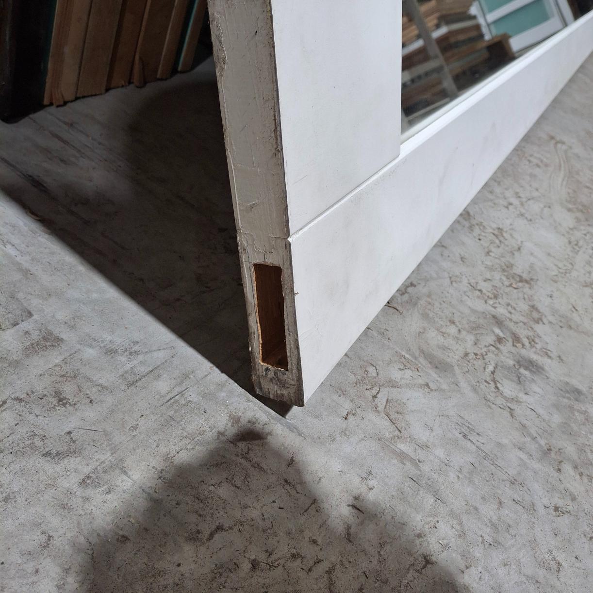 Timber Door - 2340h x 720w Internal Solid Core w/ 1 x Mirror (HAM1) *Factory 2nd* SKU: 20262