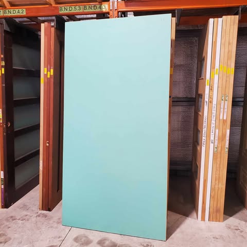 Timber Entry Door - 2340h x 1200w Solid Core w/ Pattern *Factory 2nd* SKU: 20286