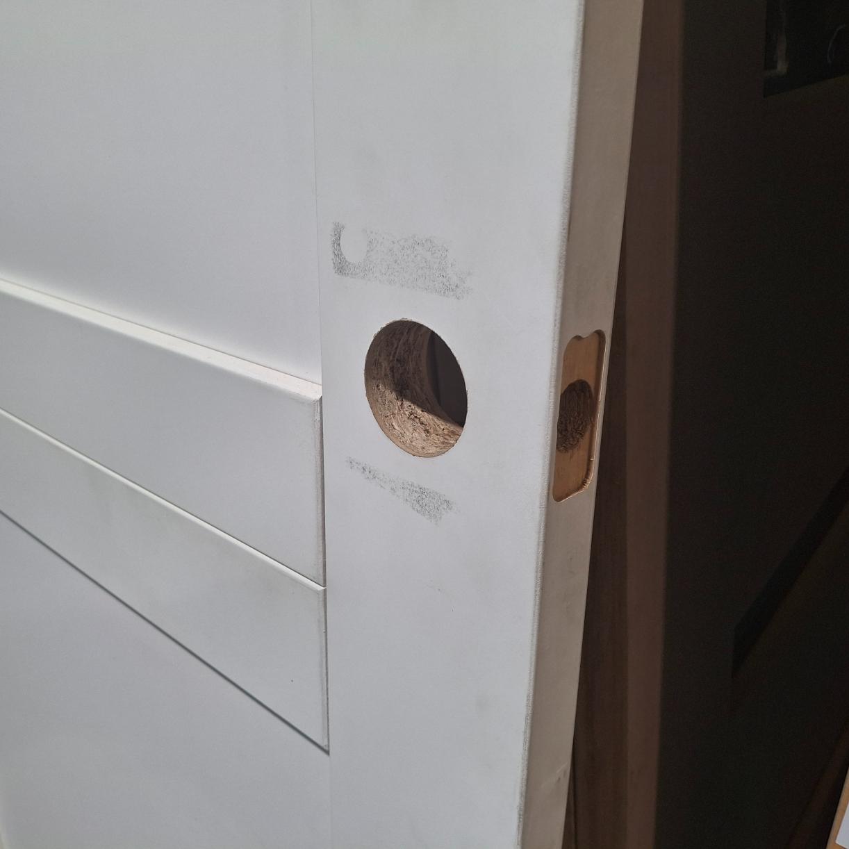 Timber Door - 2340h x 820w Semi-Solid Core Internal Door Moda (PMOD13) *Factory 2nd* 20292