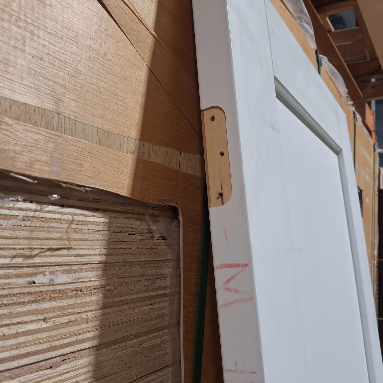 Timber Door - 2340h x 620w Solid Core Internal w/ 1 x Hollow Infill (PMOD1) *Factory 2nd* 20310