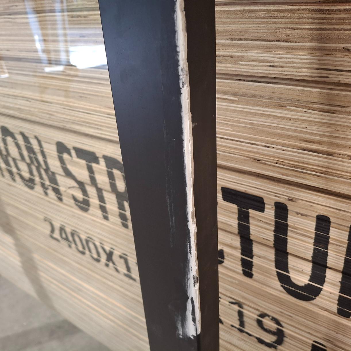 Timber Door - 2340h x 820w Solid Core Internal w/ 1 x Clear Glass *Factory 2nd* 20343