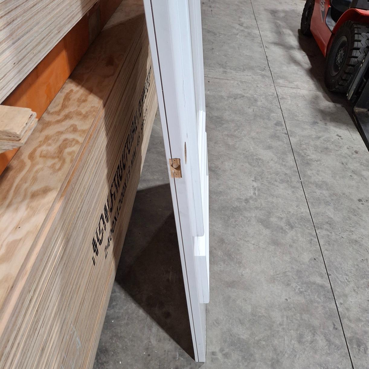 Timber Entry Door - 2340h x 1200w Solid Core w/ Pattern on Both Sides (XR4) *Factory 2nd* 20350