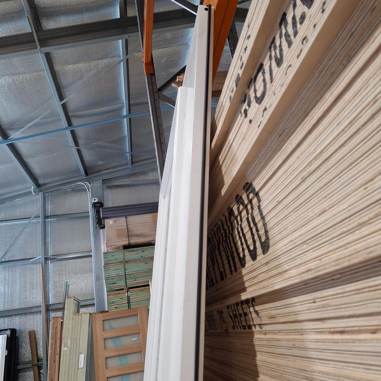 Timber Entry Door - 2340h x 1200w Solid Core w/ Pattern on Both Sides (XR4) *Factory 2nd* 20350