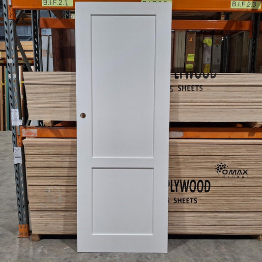 Timber Door - 2340h x 870w Semi-Solid Core Internal w/ 2 x Infill Panels (PMOD8) *Factory 2nd* 20358
