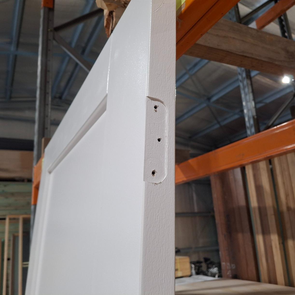 Timber Door - 2340h x 870w Semi-Solid Core Internal w/ 2 x Infill Panels (PMOD8) *Factory 2nd* 20358