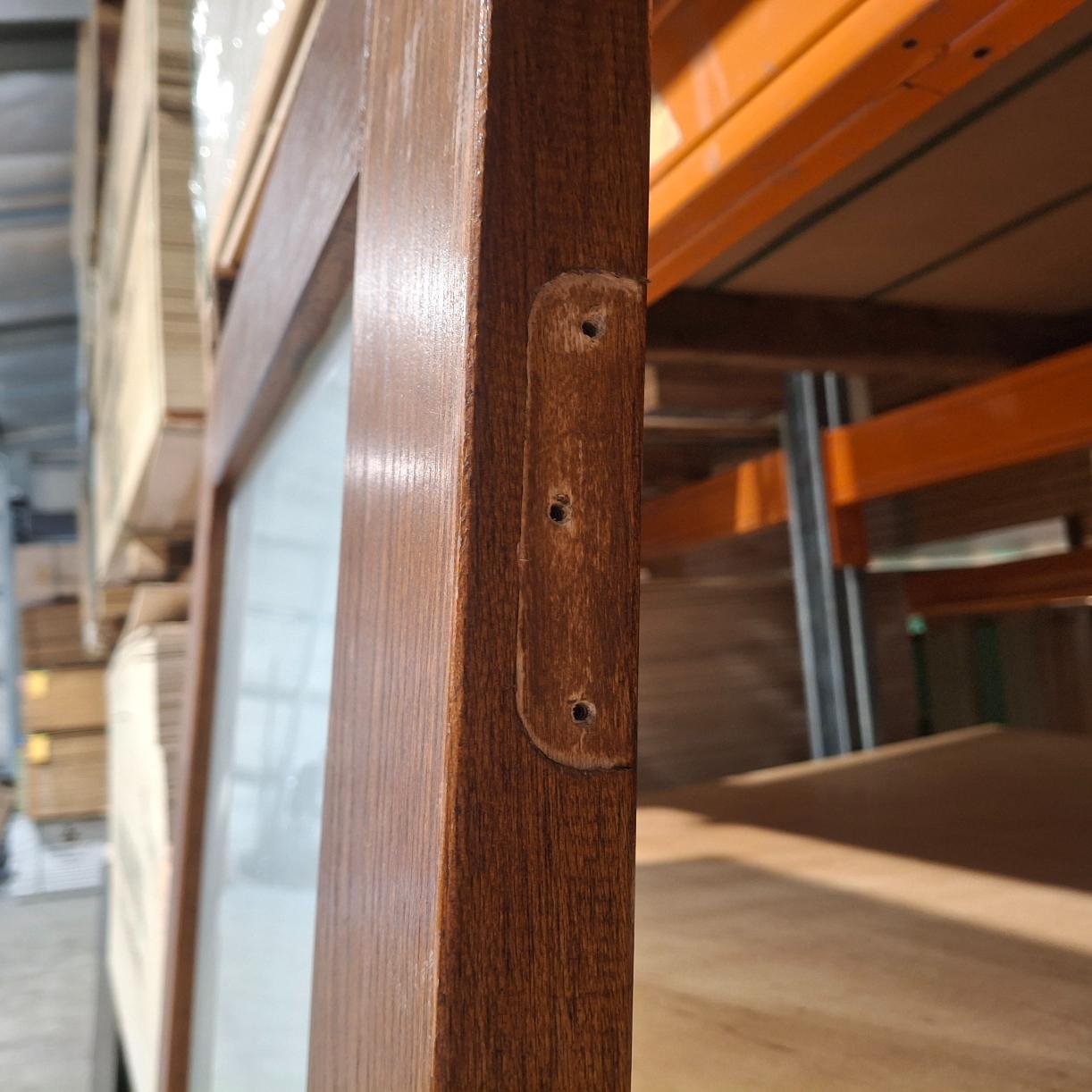 Timber Door - 2340h x 720w Solid Core Internal w/ 1 x Obscure Glass (LIN1) *Factory Second* 20374