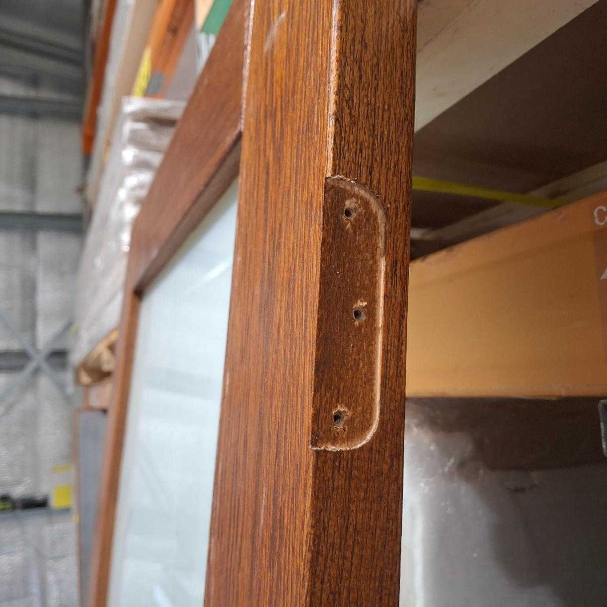 Timber Door - 2340h x 720w Solid Core Internal w/ 1 x Obscure Glass (LIN1) *Factory Second* 20375