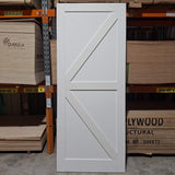 Timber Door - 2450h x 1000w Solid Core Internal Barn Door (PBD2) *Factory Second* 20376
