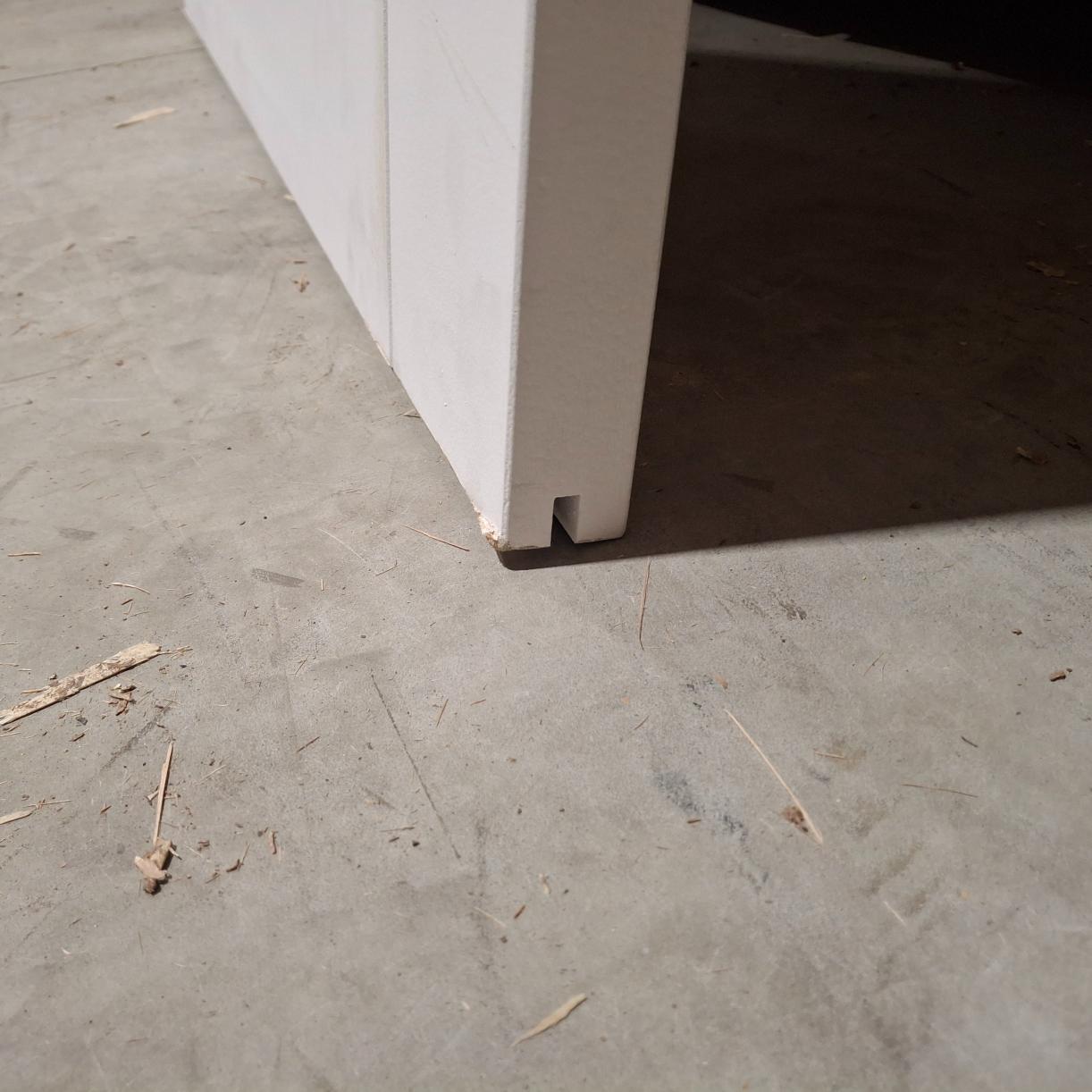 Timber Door - 2450h x 1000w Solid Core Internal Barn Door (PBD2) *Factory Second* 20376