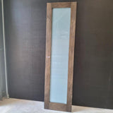 Timber Door - 2340h x 625w Solid Core w/ 1 x Obscure Glass (LIN1) *Factory 2nd* 20417