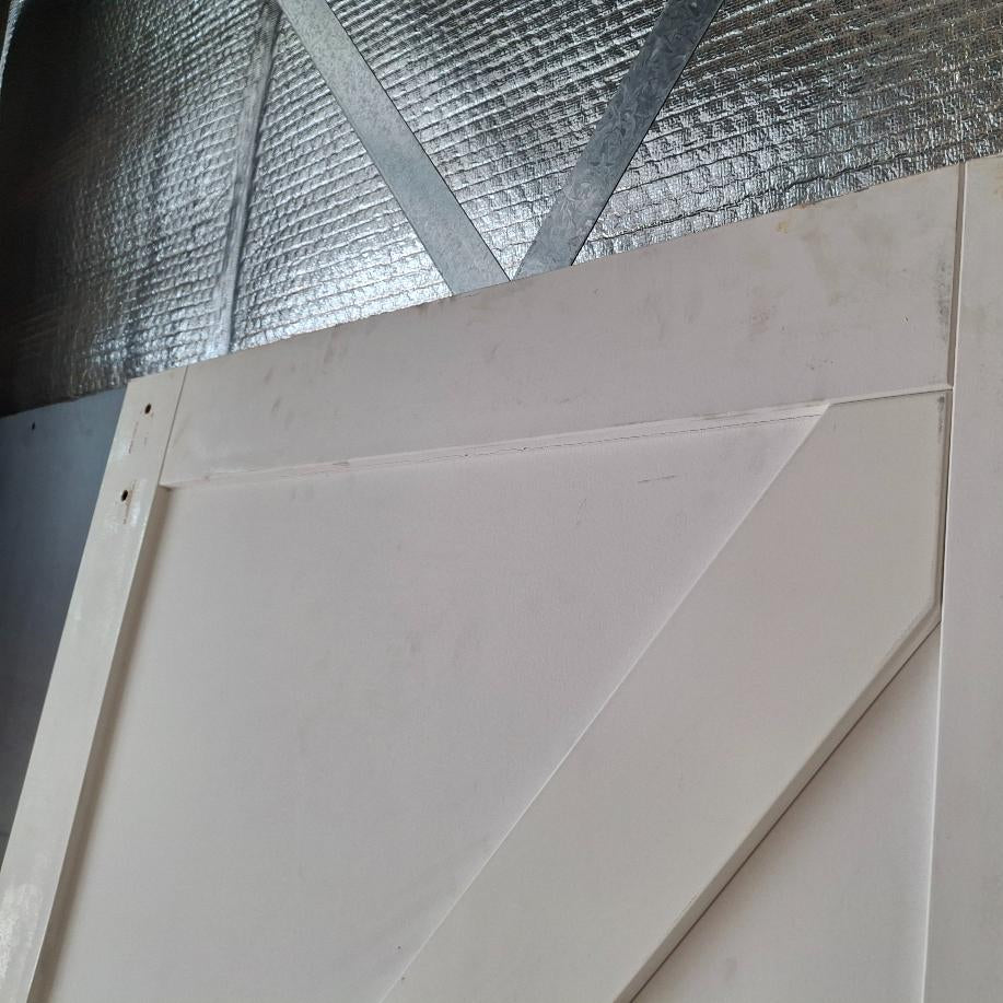 Barn Door - 2450h x 1000w Solid Core Internal Barn Door w/ Track Line *Factory 2nd* 20422