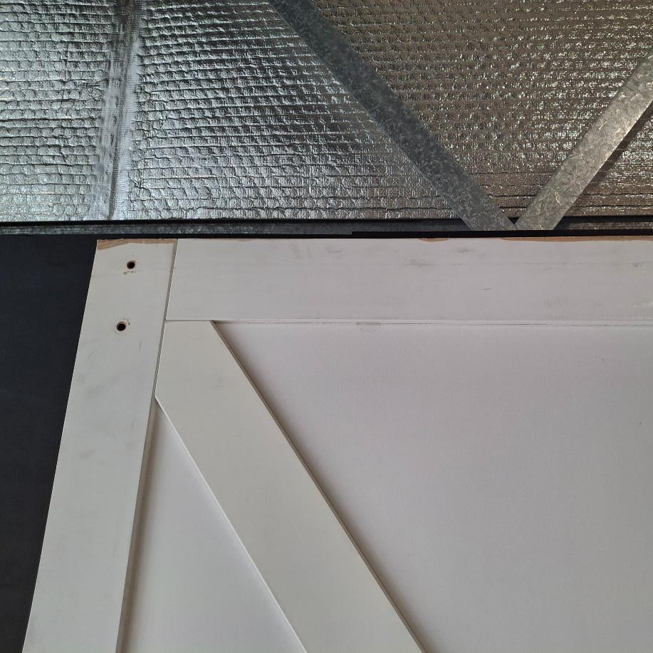 Barn Door - 2450h x 1000w Solid Core Internal Barn Door w/ Track Line *Factory 2nd* 20422