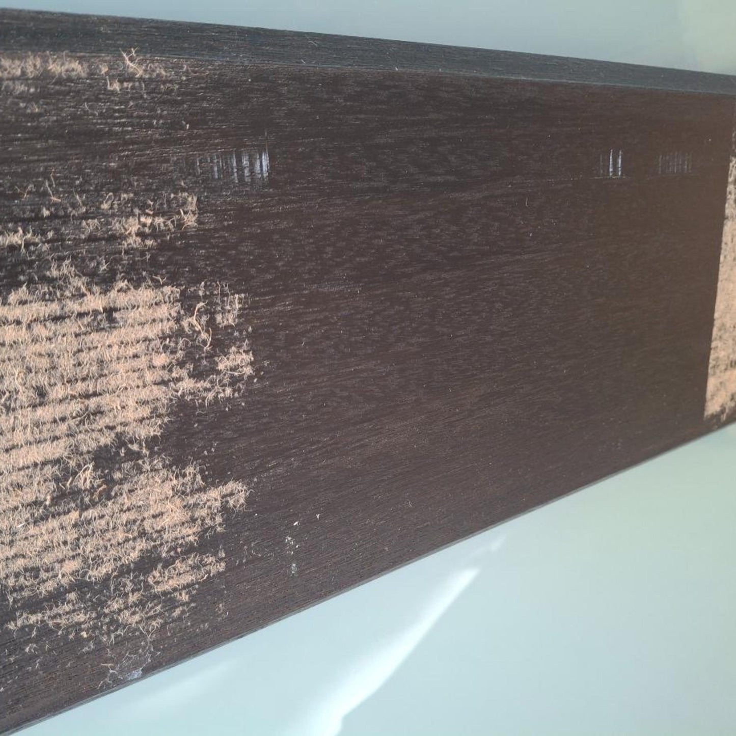 Timber Entry Door - 2040h x 1200w Solid Core w/ 4 x Obscure Glass (XS24) *Factory 2nd* 20426