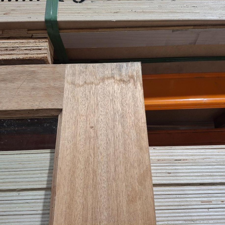 Timber Entry Door - 2340h x 1200w Solid Core w/ 6 x Clear Glass (XS26) *Factory 2nd* 20441