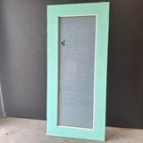 Timber Entry Door - 2040h x 920w Solid Core Door w/ 1 x Obscure Glass (NEX100) *Factory 2nd* 20518