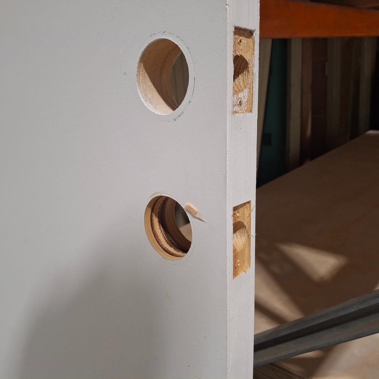 Timber Entry Door - 2340h x 820w Solid Core Plain Door (minor damage) *Factory 2nd* 20539