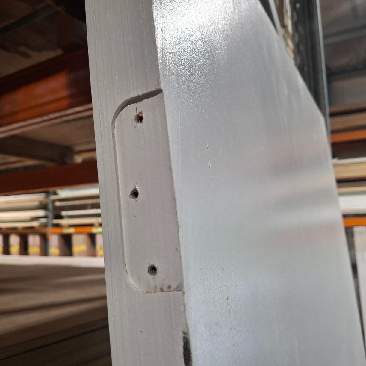 Timber Entry Door - 2340h x 820w Solid Core Plain Door (minor damage) *Factory 2nd* 20539