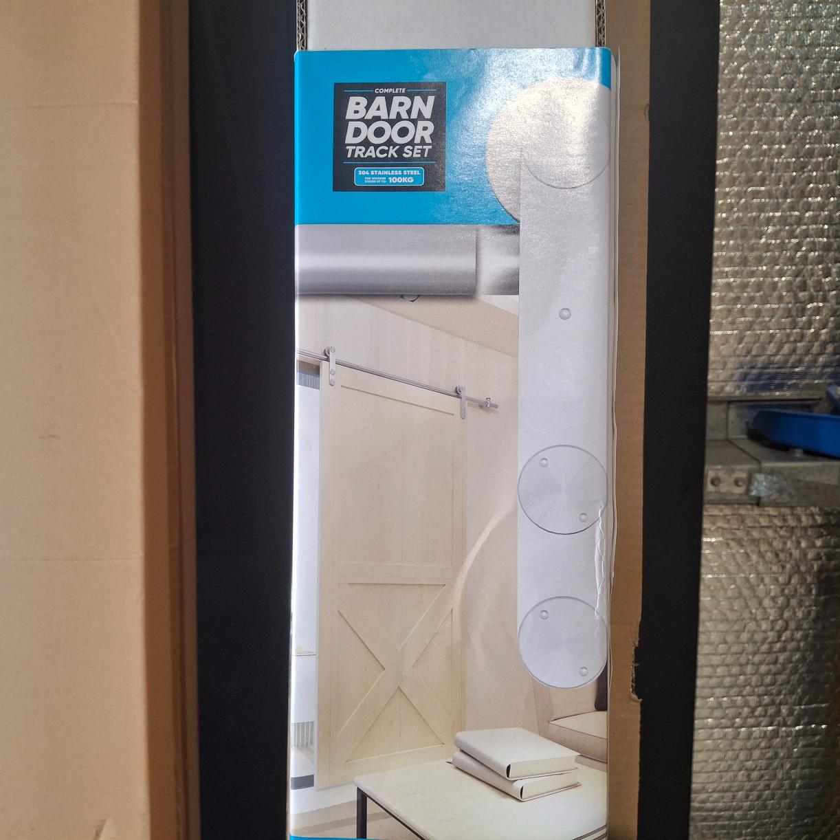 Barn Door Track Set - Rollers Tracks & Hardware for Internal Barn Door *Factory 2nd* 20542