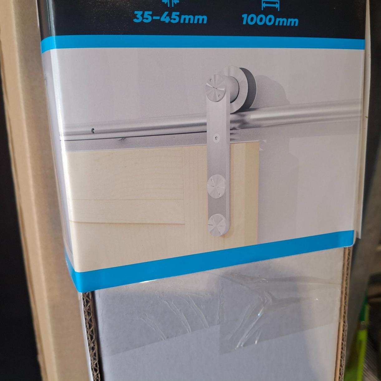 Barn Door Track Set - Rollers Tracks & Hardware for Internal Barn Door *Factory 2nd* 20542