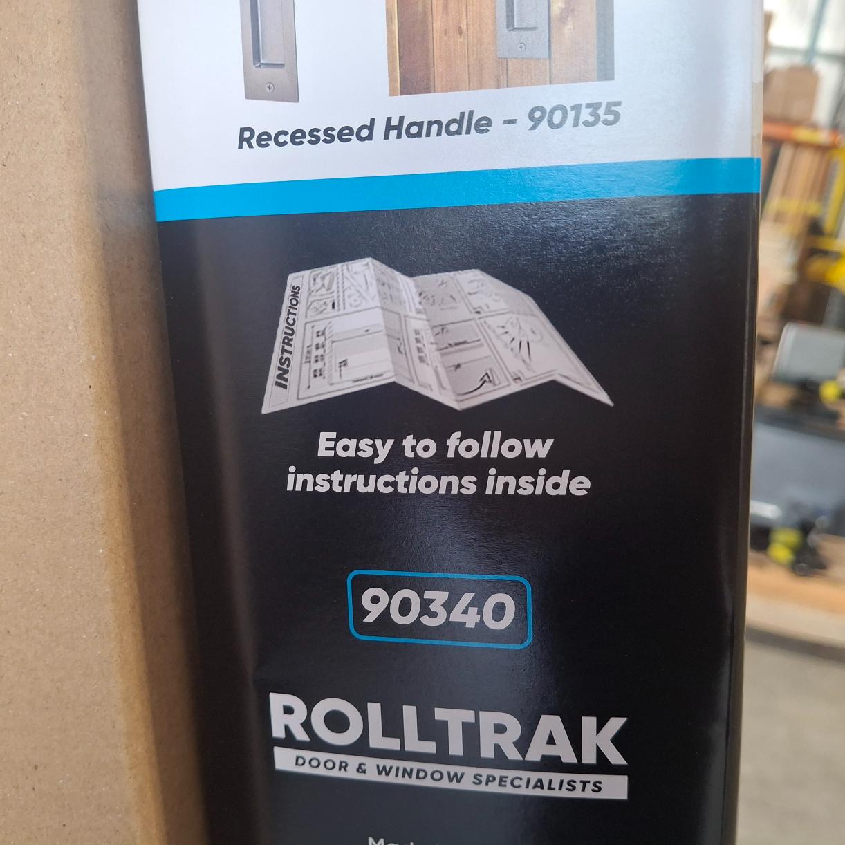 Barn Door Track Set - Rollers Tracks & Hardware for Internal Barn Door *Factory 2nd* 20542