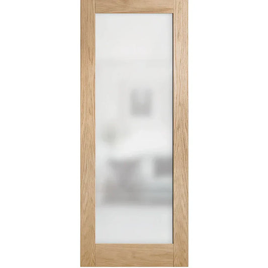 Timber Door - 2500h x 820w Solid Core Internal w/ 1 x Obscure Glass (AMOD1GT) *Factory 2nd* 20546