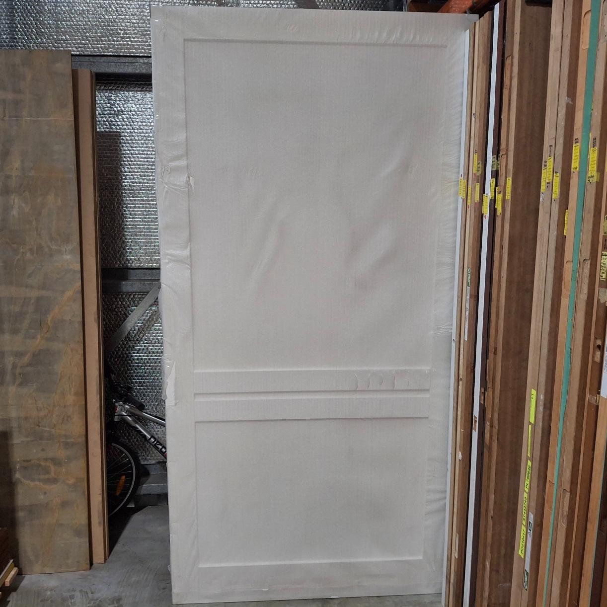 Timber Door - 2400h x 1200w Solid Core Internal w/ 2 x Infill Panells (PMOD9) *Factory 2nd* 20549