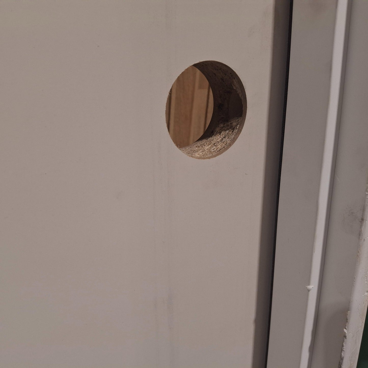 Internal Timber Door - 2040h x 820w Hollow Core, Hung in a 2090h x 860w Frame *Factory 2nd* 20552