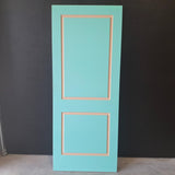 Timber Entry Door - 2040h x 820w Semi-solid Core Door Routered (PURB 2) *Factory 2nd* 20558