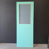 Timber Entry Door - 2340h x 870w Blockboard Core w/ 1 x OBS Glass (XF3) *Damaged Factory 2nd* 20559