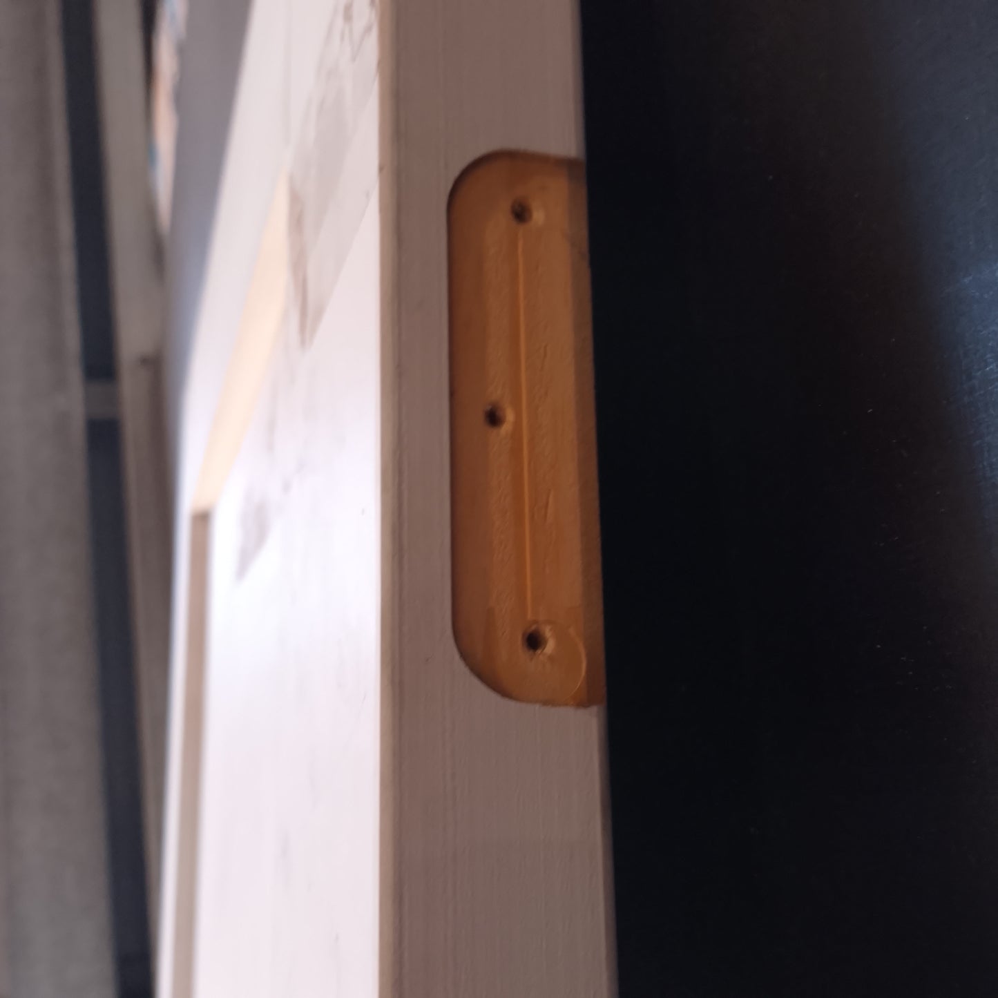 Timber Door - 2040h x 720w  Semi-Solid Internal Door w/ 1x Infill Panel (HAM1) *Factory 2nd* 20589