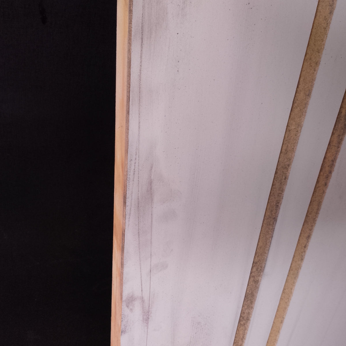 Internal Timber Door - 2340h x 820w Hollow Core Door w/ Routed Pattern (HA5) *Factory 2nd* 20597