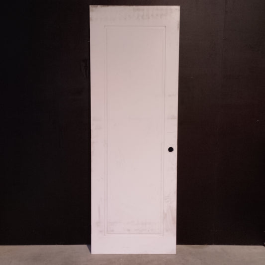 Internal Timber Door - 2340h x 820w Hollow Core Door w/ Routed Pattern *Factory 2nd* 20598