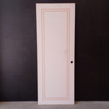 Internal Timber Door - 2340h x 870w Hollow Core Door w/ Routed Pattern *Factory 2nd* 20602