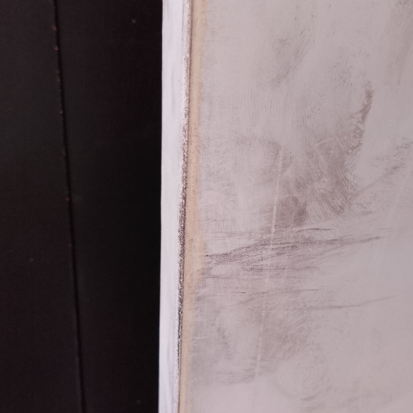 Internal Timber Door - 2040h x 820w Semi Solid Core Door w/1 x Clear Glass *Factory 2nd* 20607