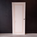 Internal Timber Door - 2040h x 820w Hollow Core Door w/Routed Pattern (HA5) *Factory 2nd* 20609