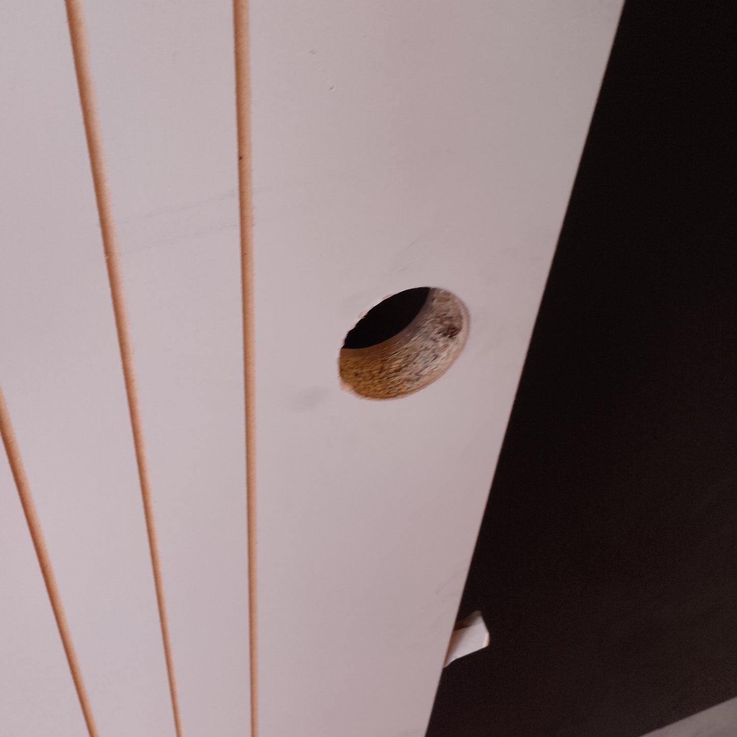 Internal Timber Door - 2040h x 820w Hollow Core Door w/Routed Pattern (HAG9) *Factory 2nd* 20610