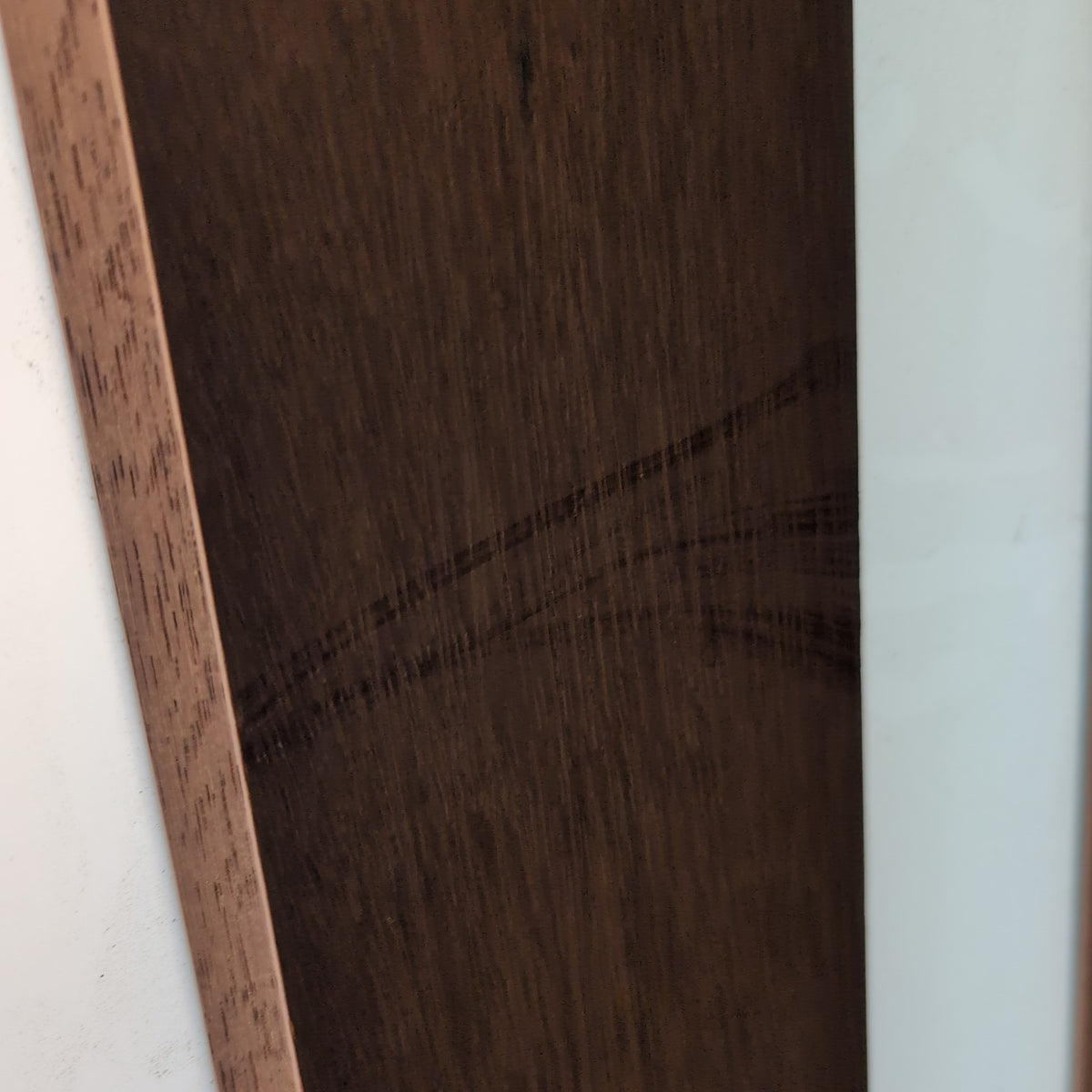 Timber Entry Door - 2040h x 1200w Solid Core Merbau w/5 x Obscure Glass (XS45) *Factory 2nd* 20625