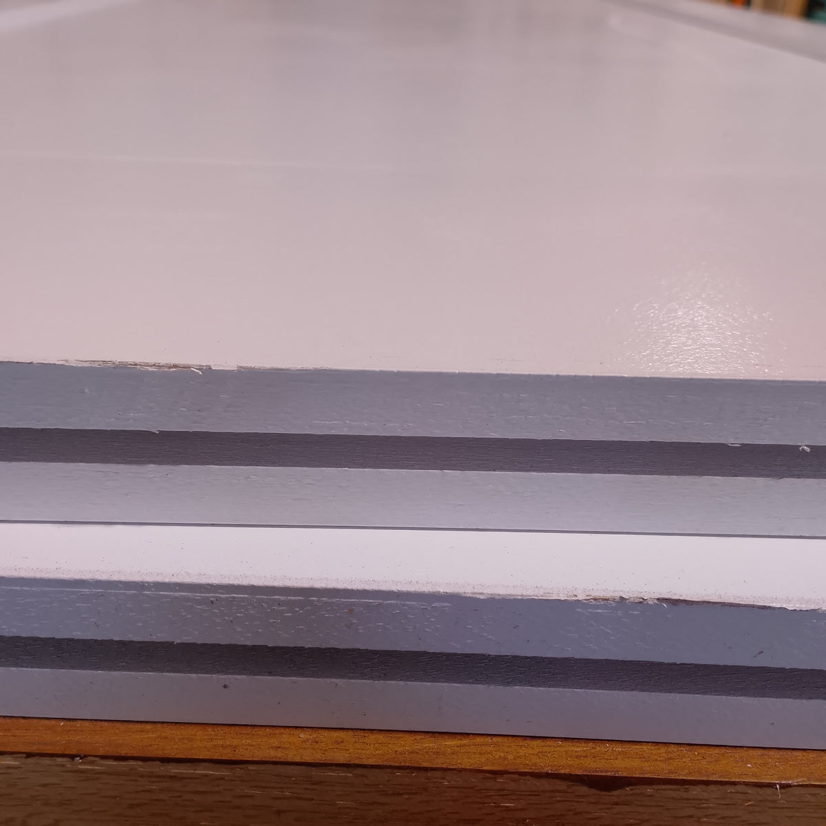 Internal Barn Door - 2330h x 1000w Semi-Solid Core w/ Infill (PBD1) *Factory Second*