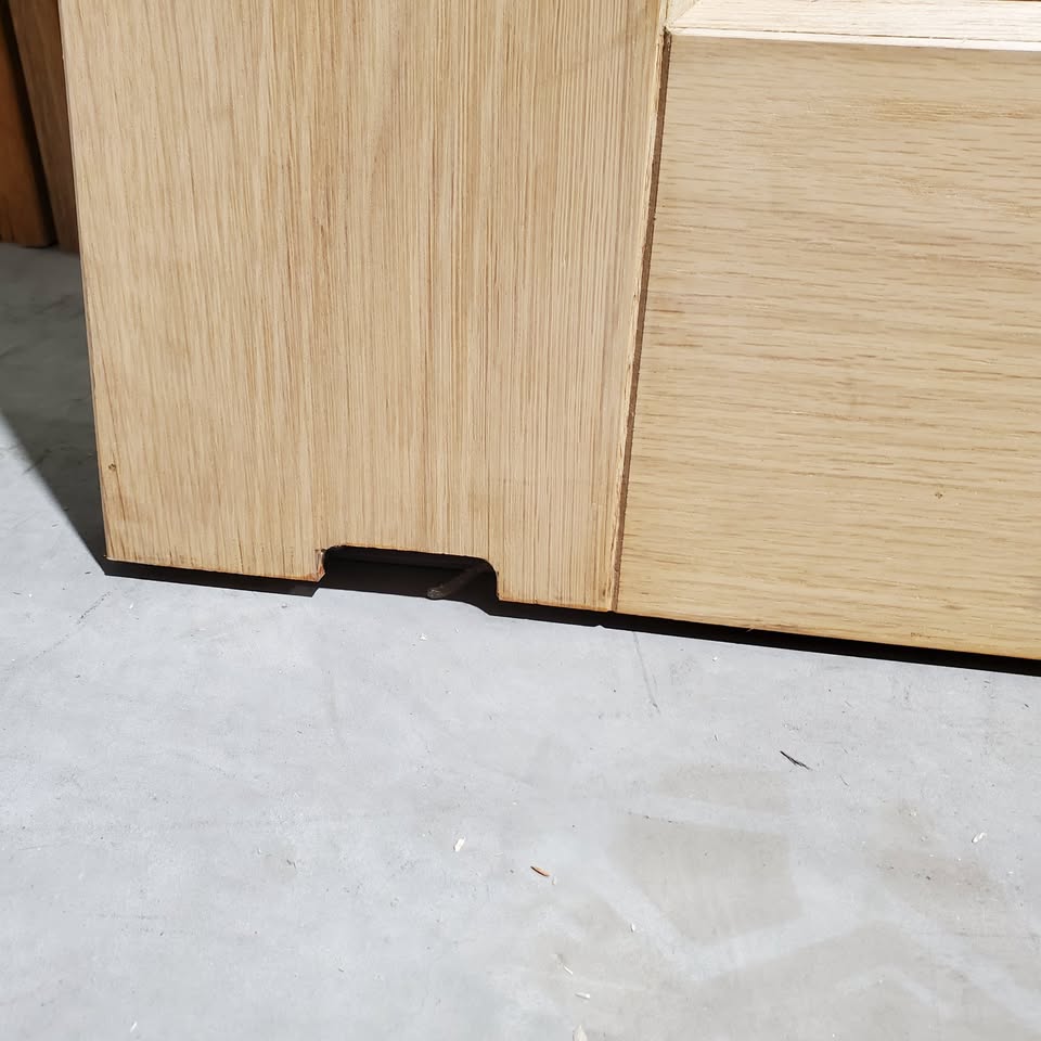 Timber Entry Door - 2340h x 1020w Solid Core w/ 1 x Clear Glass Float Panel *Factory Second* 30187