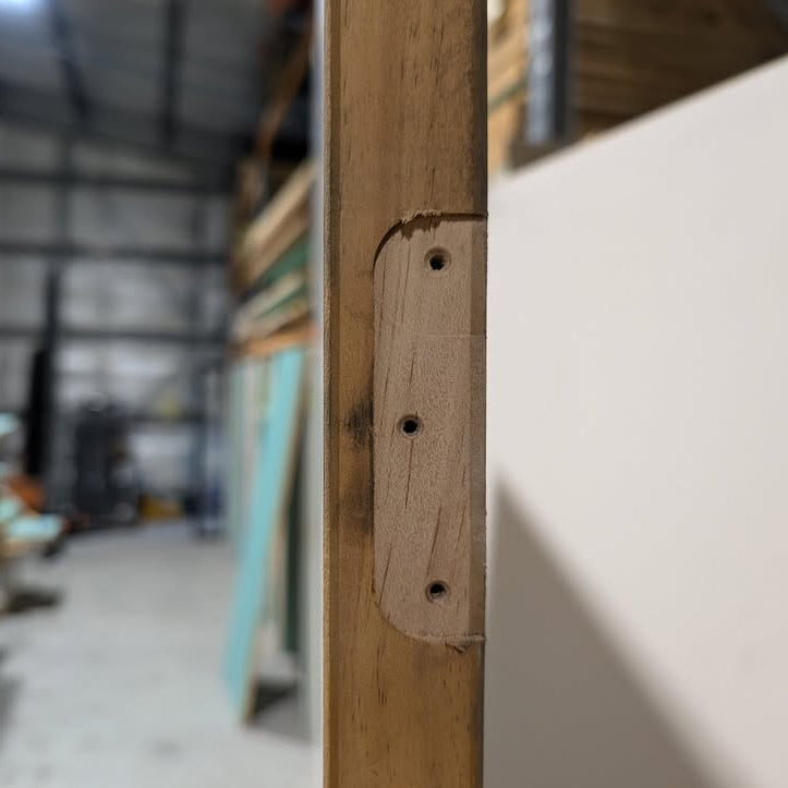 Internal Timber Door - 2040h x 720w Hollow Core w/ Pattern (HA4) *Factory Second* 30232