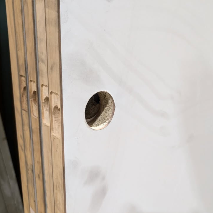 Internal Timber Door - 2040h x 720w Hollow Core Plain *Factory Second* 30233