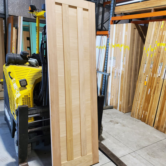 Timber Door - 2340h x 720w Solid Core Internal Door w/ Infill Panels *Factory Second* 30387
