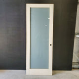 Internal Timber Door - 2340 x 870w Solid Core w/ 1 X Obscure Glass (HAM1) *Factory Second* 30409