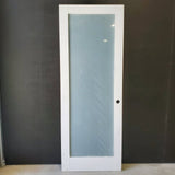 Internal Timber Door - 2340 x 870w Solid Core w/ 1 X Obscure Glass (HAM1) *Factory Second* 30410