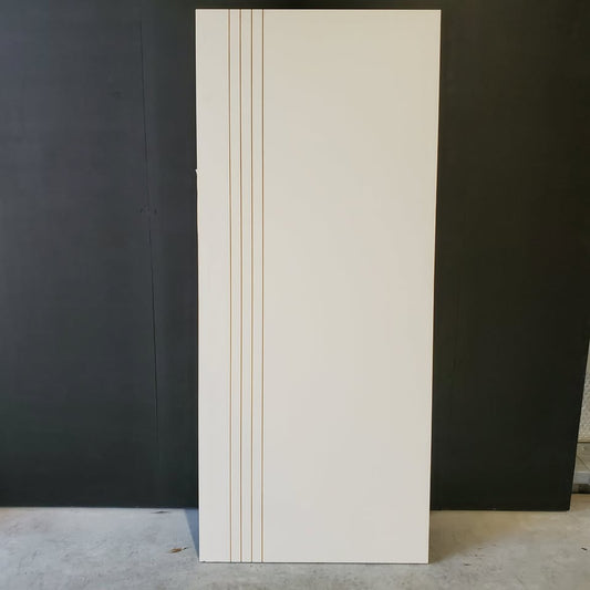 Internal Timber Door - 2040 x 870w Hollow Core w/ Pattern Both Sides (HAG9) *Factory Second* 30415